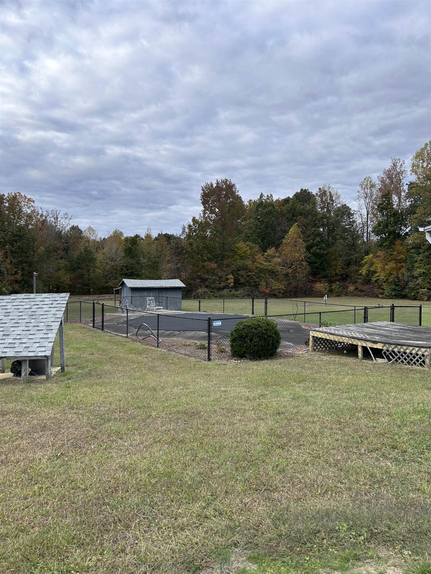 4145 Swannie Coble Road Snow Camp, NC 27349 - Photo 4 of 11 a view of a terrace with a lake view