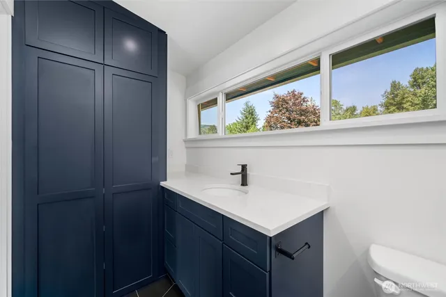 a house view with a swimming pool