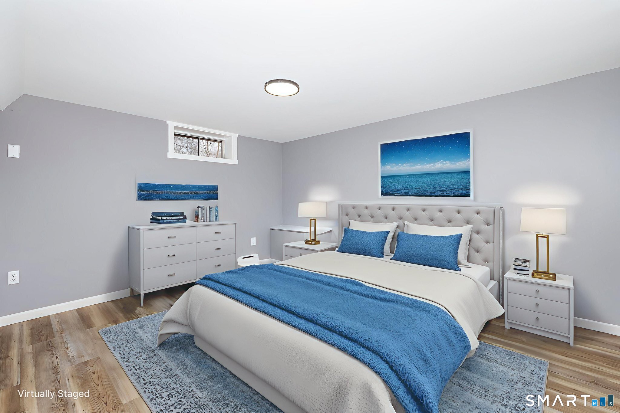 555 Graham Road South Windsor, CT 06074 - Photo 36 of 39 a bedroom with a bed and a television