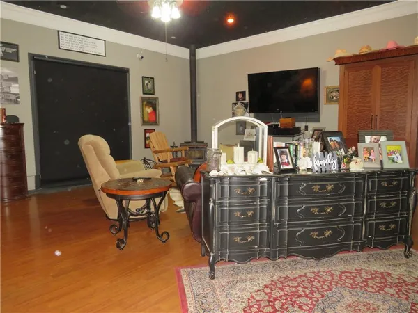 a view of storage and utility room