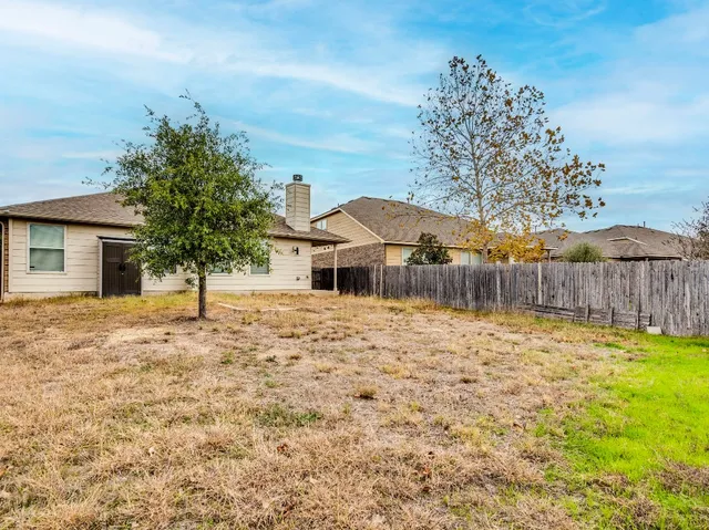 a swimming pool with an outdoor space