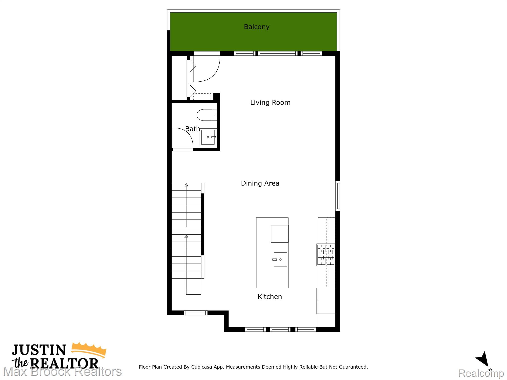 2500 Normandy Road, Unit 27 Royal Oak, MI 48073 - Photo 36 of 37 Second Floor 2D Floorplan