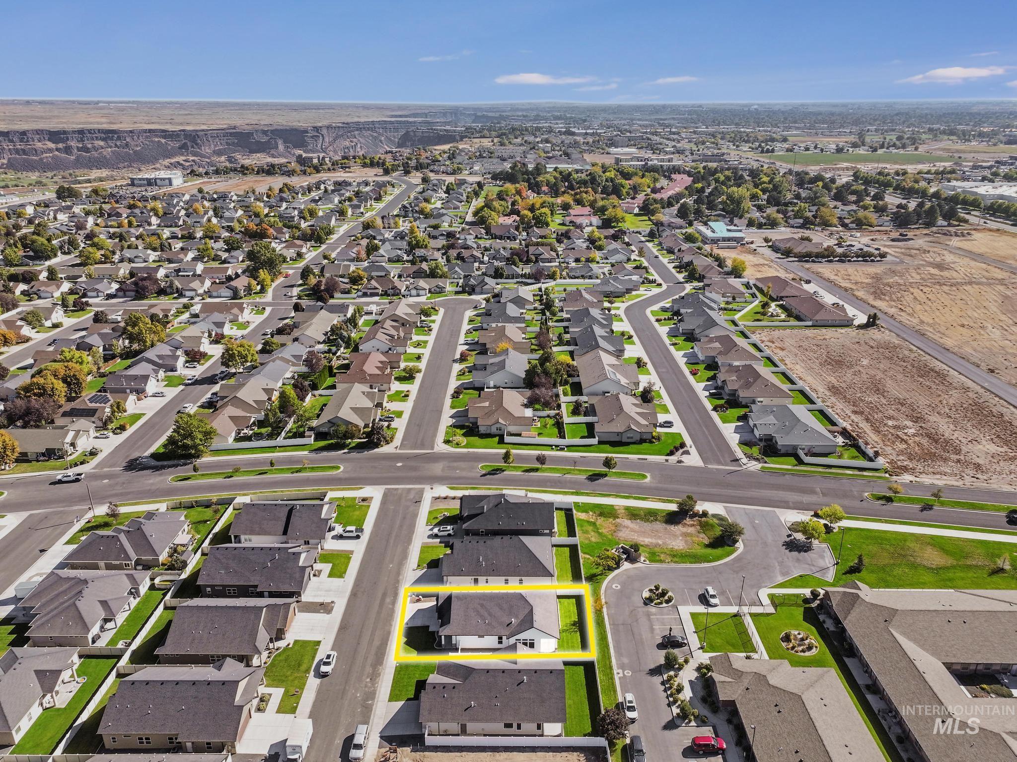 521 Falling Leaf Lane Twin Falls, ID 83301 - Photo 39 of 42 Aerial perspective of suburban area