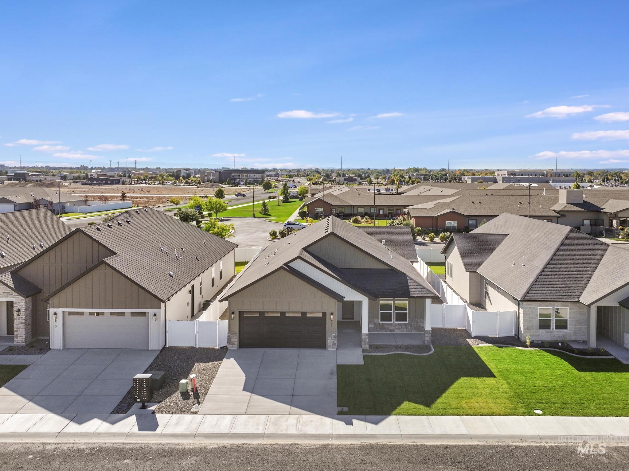 521 Falling Leaf Lane Twin Falls, ID 83301 - Photo 7 of 42 Aerial perspective of suburban area