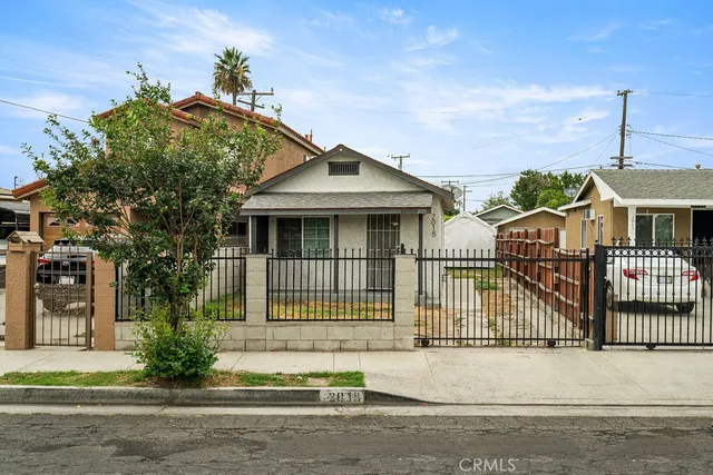 front view of a house