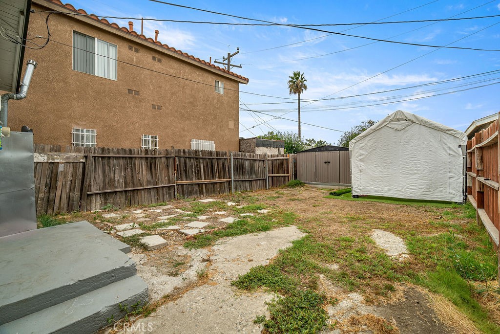 2015 Wayside Street Compton, CA 90222 - Photo 17 of 27 a view of a backyard