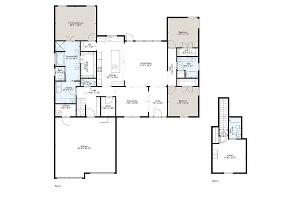 a picture of floor plan