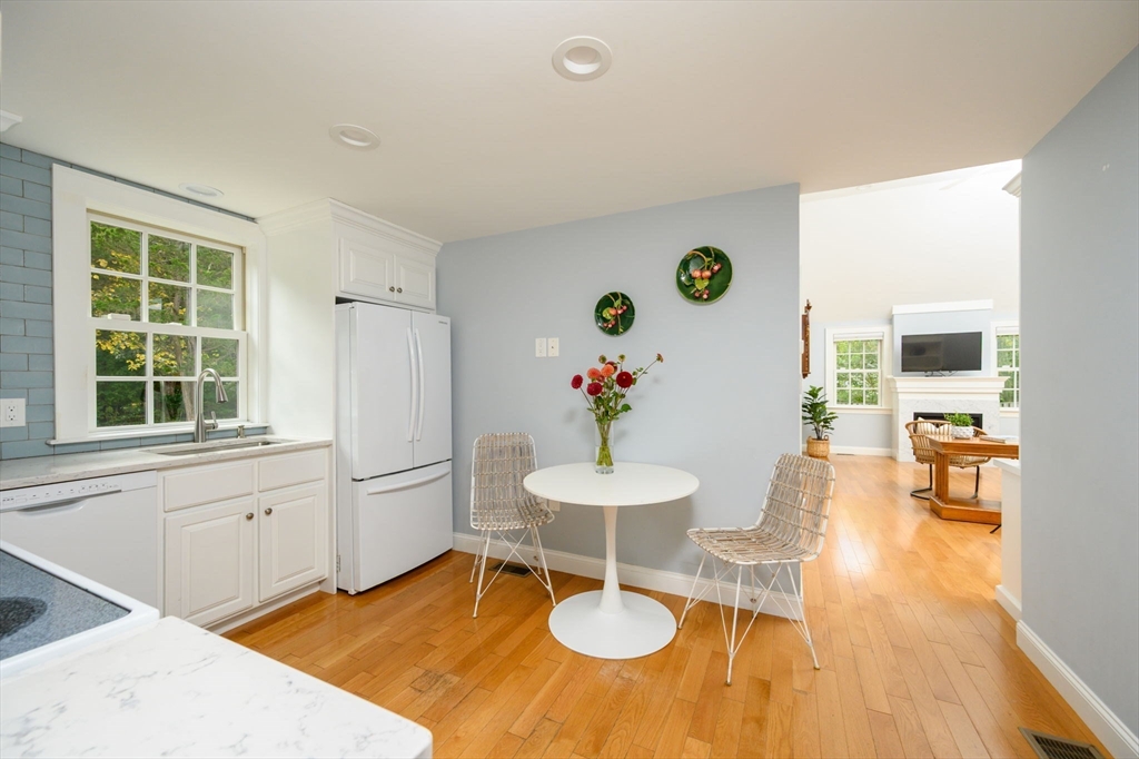 2 Hoover Road Hingham, MA 02043 - Photo 25 of 42 a view of a kitchen from a dining room