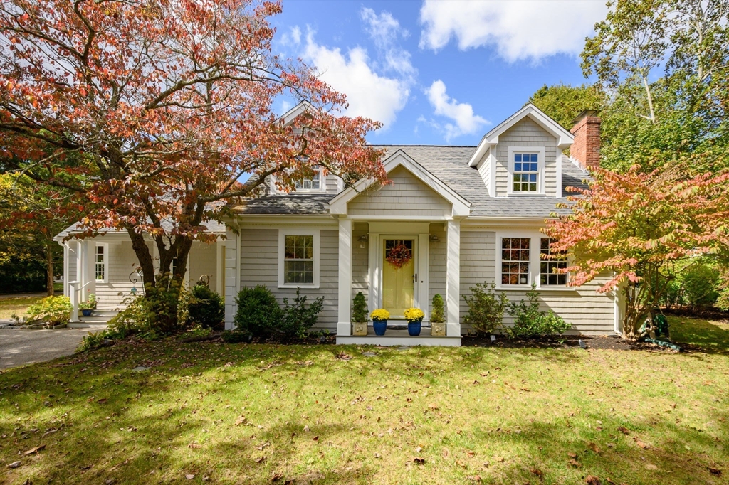 2 Hoover Road Hingham, MA 02043 - Photo 39 of 42 a front view of a house with a yard