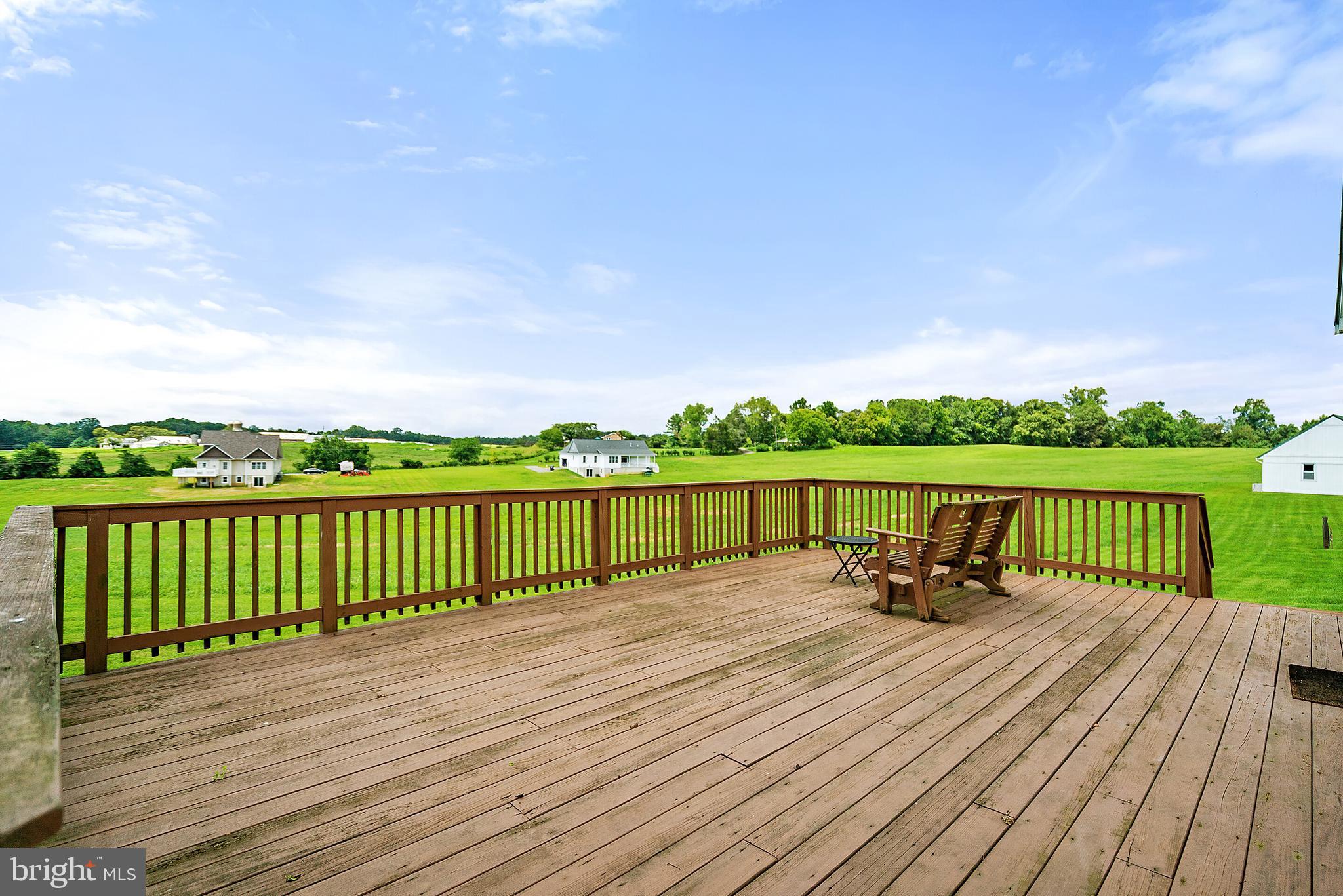 7680 Opal Road Warrenton, VA 20186 - Photo 4 of 19 Large deck with panoramic views.