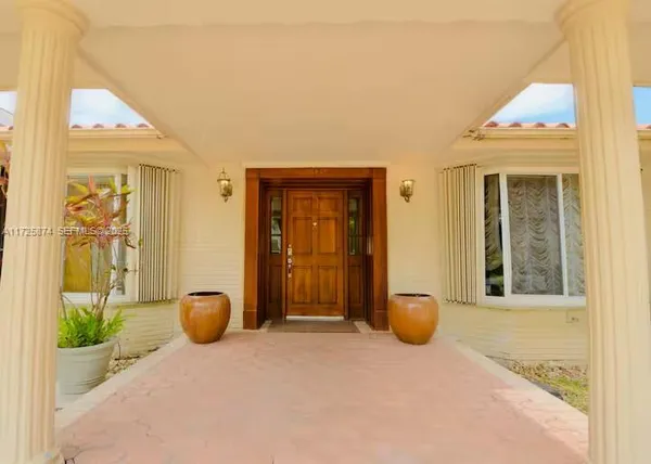 view of an entryway with table and chairs