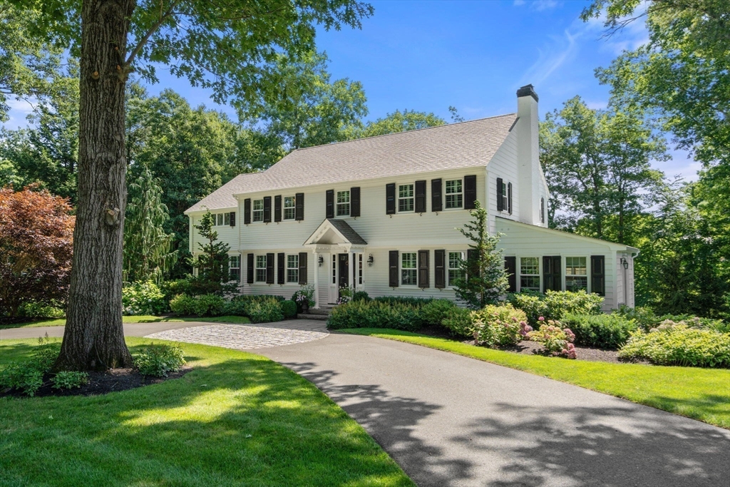 88 Albion Road Wellesley, MA 02481 - Photo 27 of 27 a front view of a house with a yard