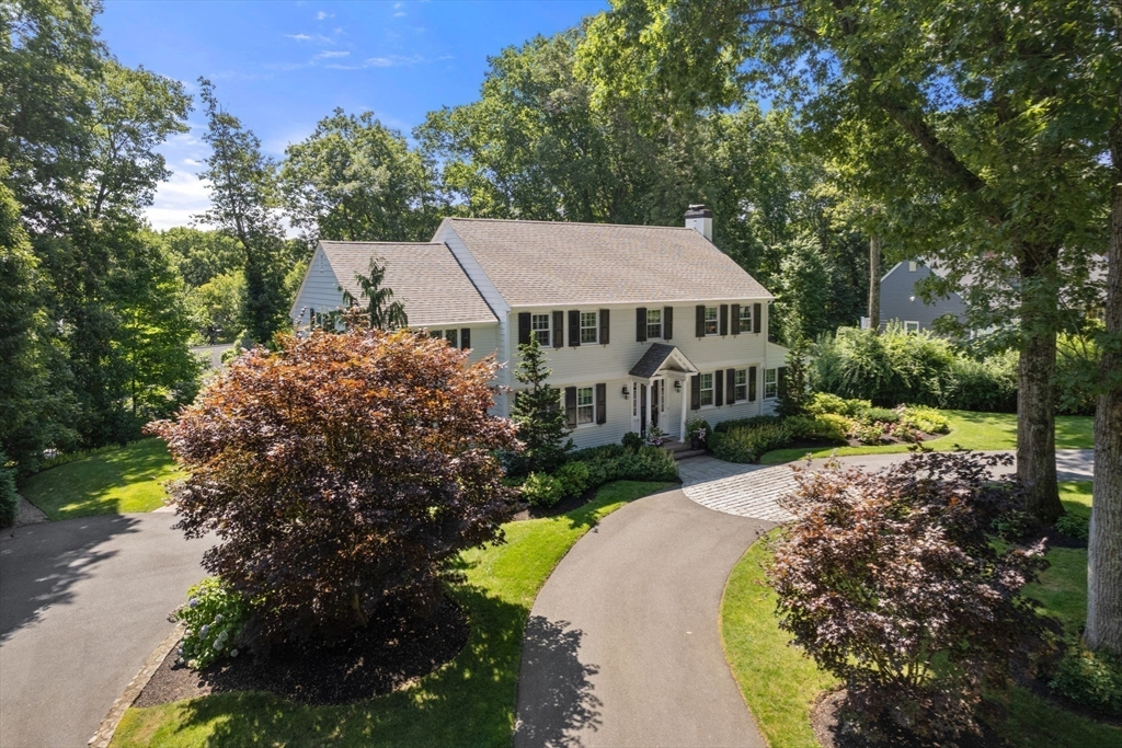 88 Albion Road Wellesley, MA 02481 - Photo 3 of 27 a aerial view of a house