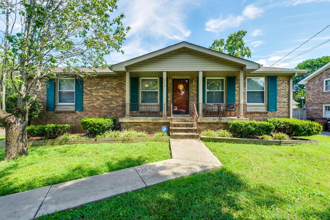 518 Rural Hill Road Nashville, TN 37217 - Photo 1 of 18 front view of a house with a yard