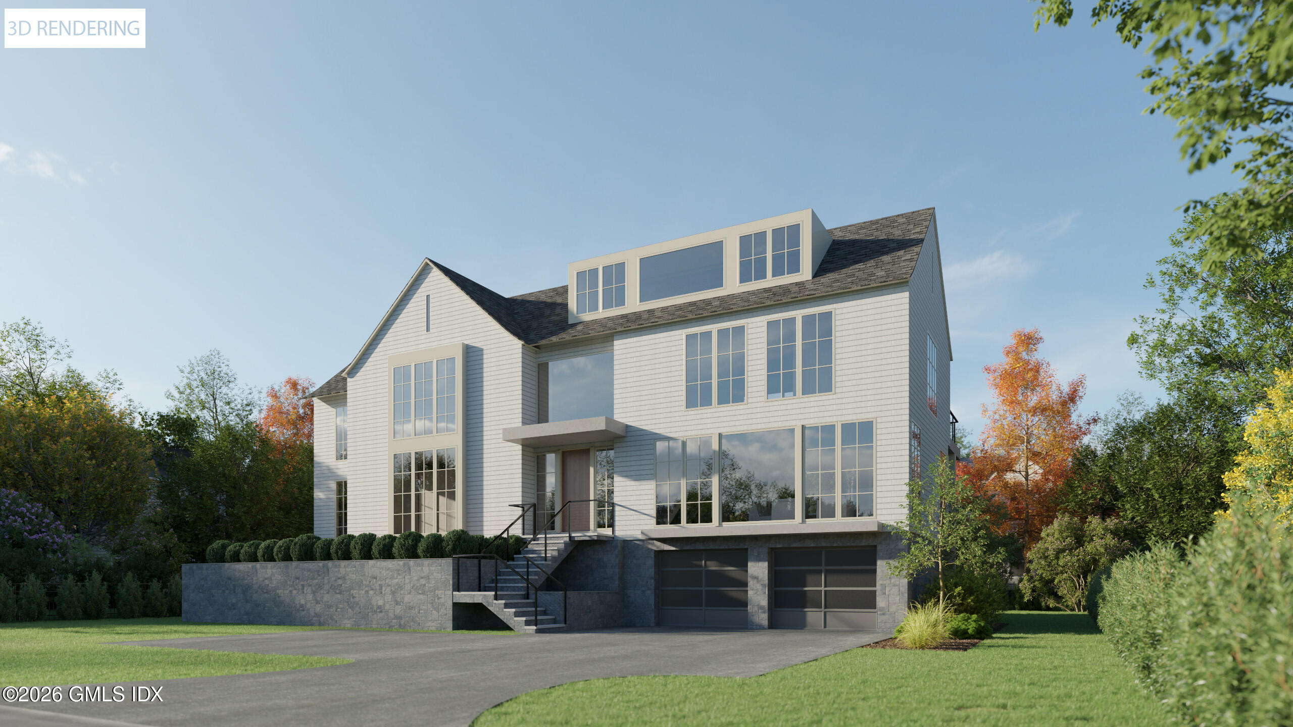 30 Meadowbank Road Old Greenwich, CT 06870 - Photo 1 of 28 a front view of a house with garden