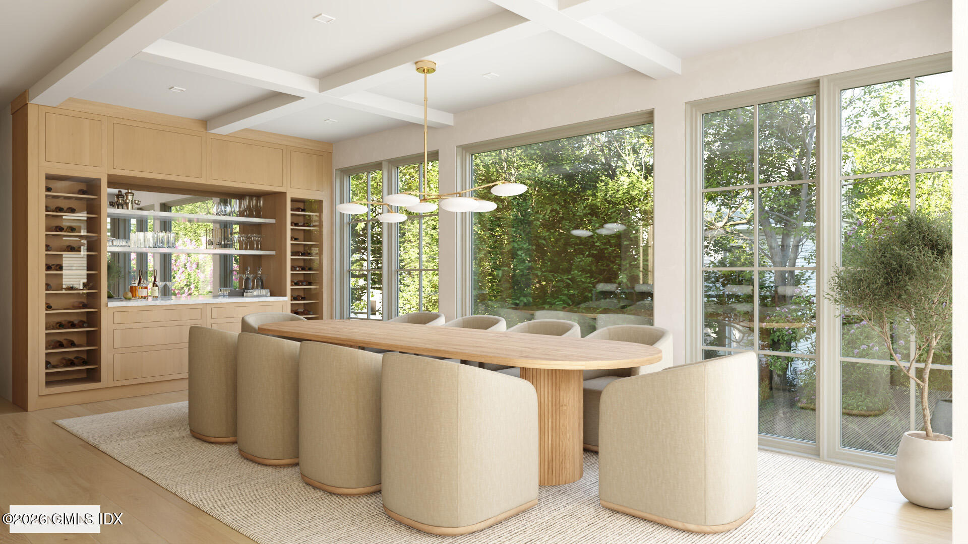 30 Meadowbank Road Old Greenwich, CT 06870 - Photo 6 of 28 a living room with large windows