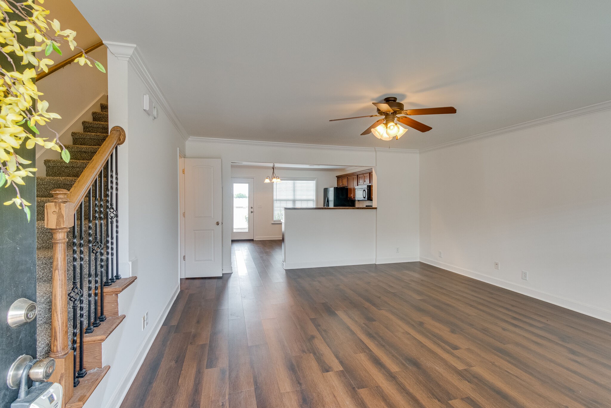 4251 Aurora Circle Murfreesboro, TN 37127 - Photo 3 of 11 a view of empty room with wooden floor and fan