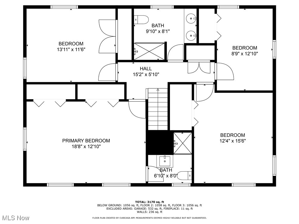 1862 Middleton Road Hudson, OH 44236 - Photo 32 of 32 View of property floor plan