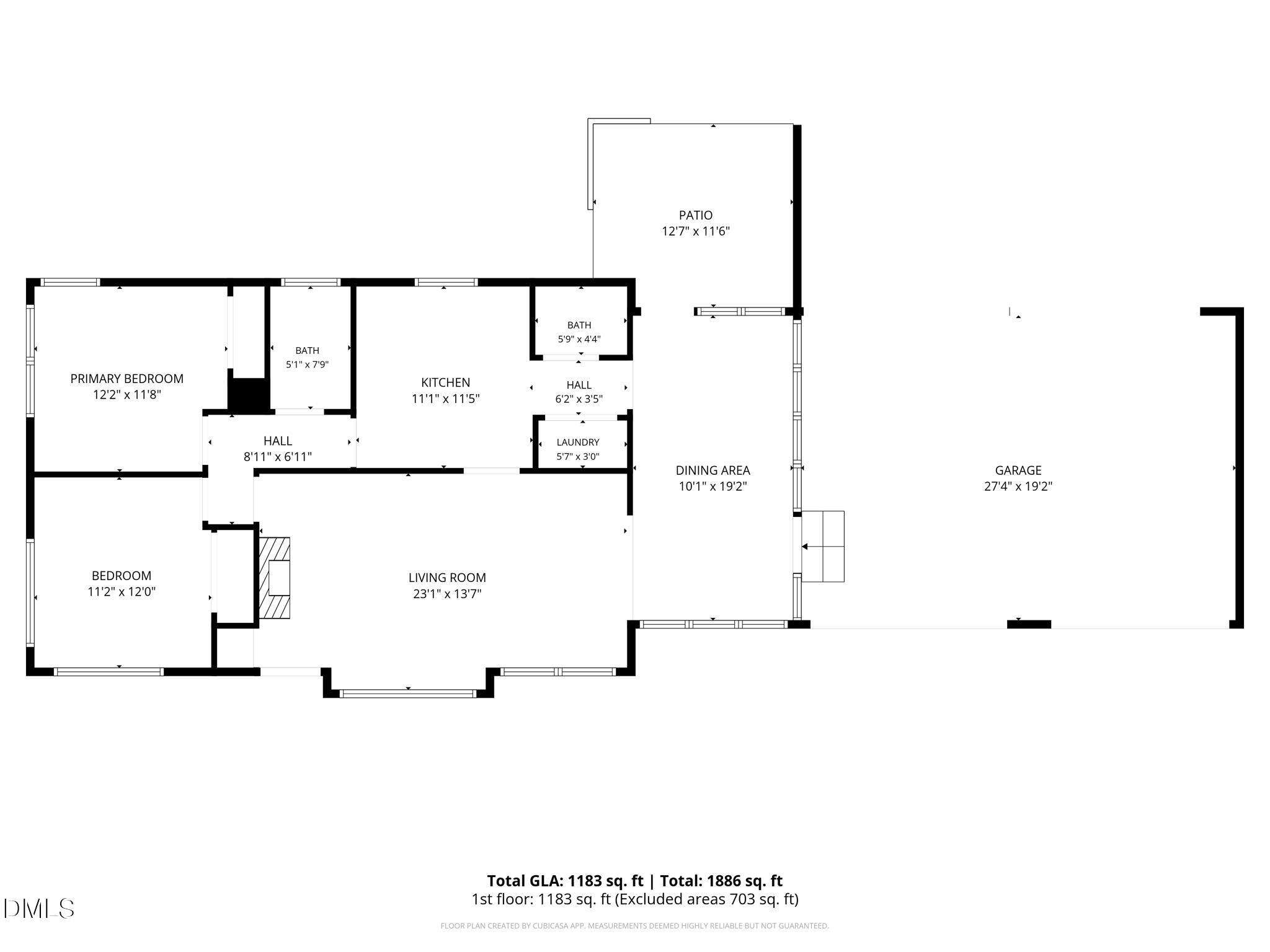 1608 Cheek Road Durham, NC 27704 - Photo 32 of 33 all_floors_1608_cheek_road_durham_with_d