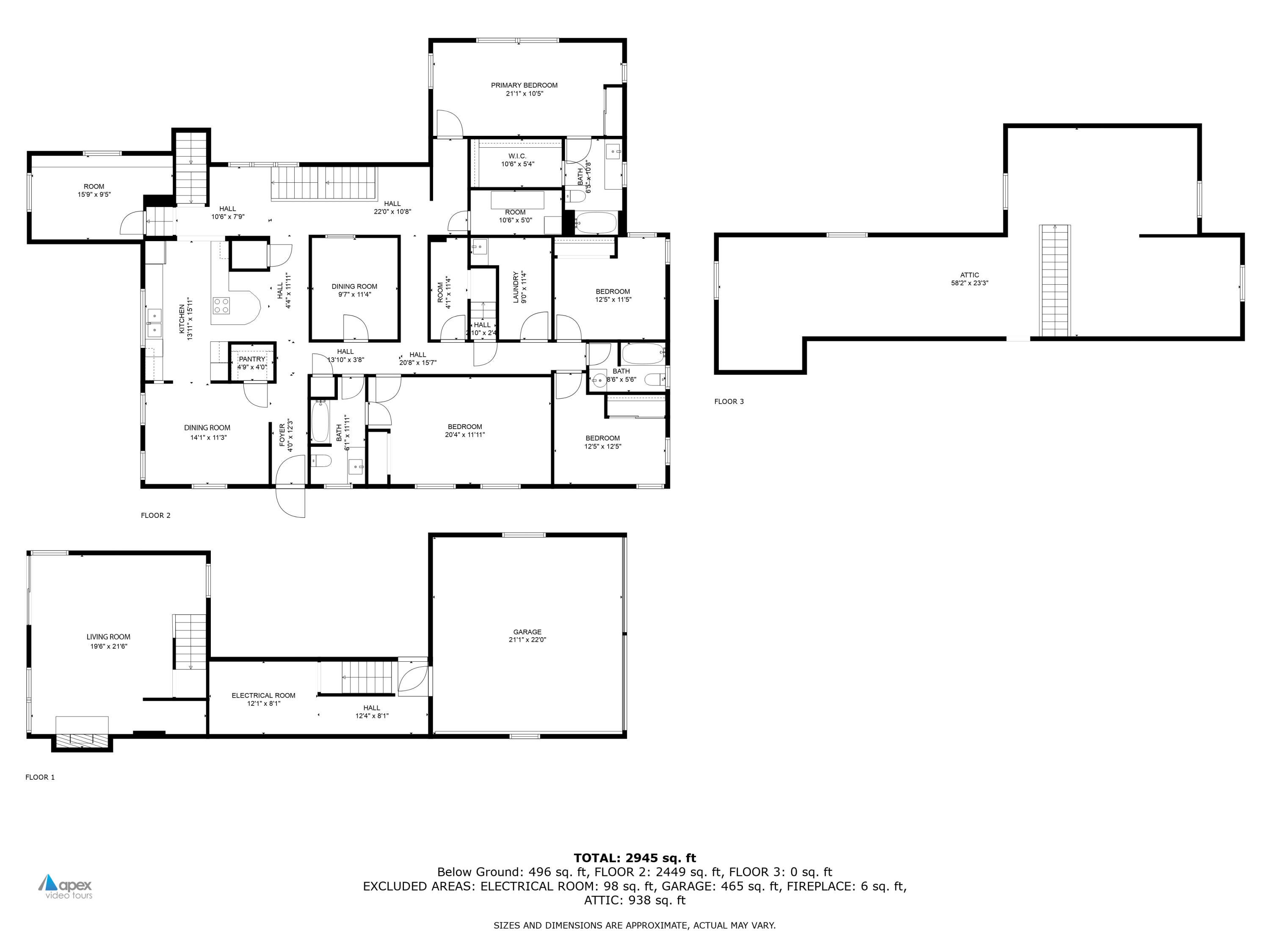 1776 Butler Creek Road Ashland, OR 97520 - Photo 32 of 32 1-Floorplan 1776 Butler Creek 2