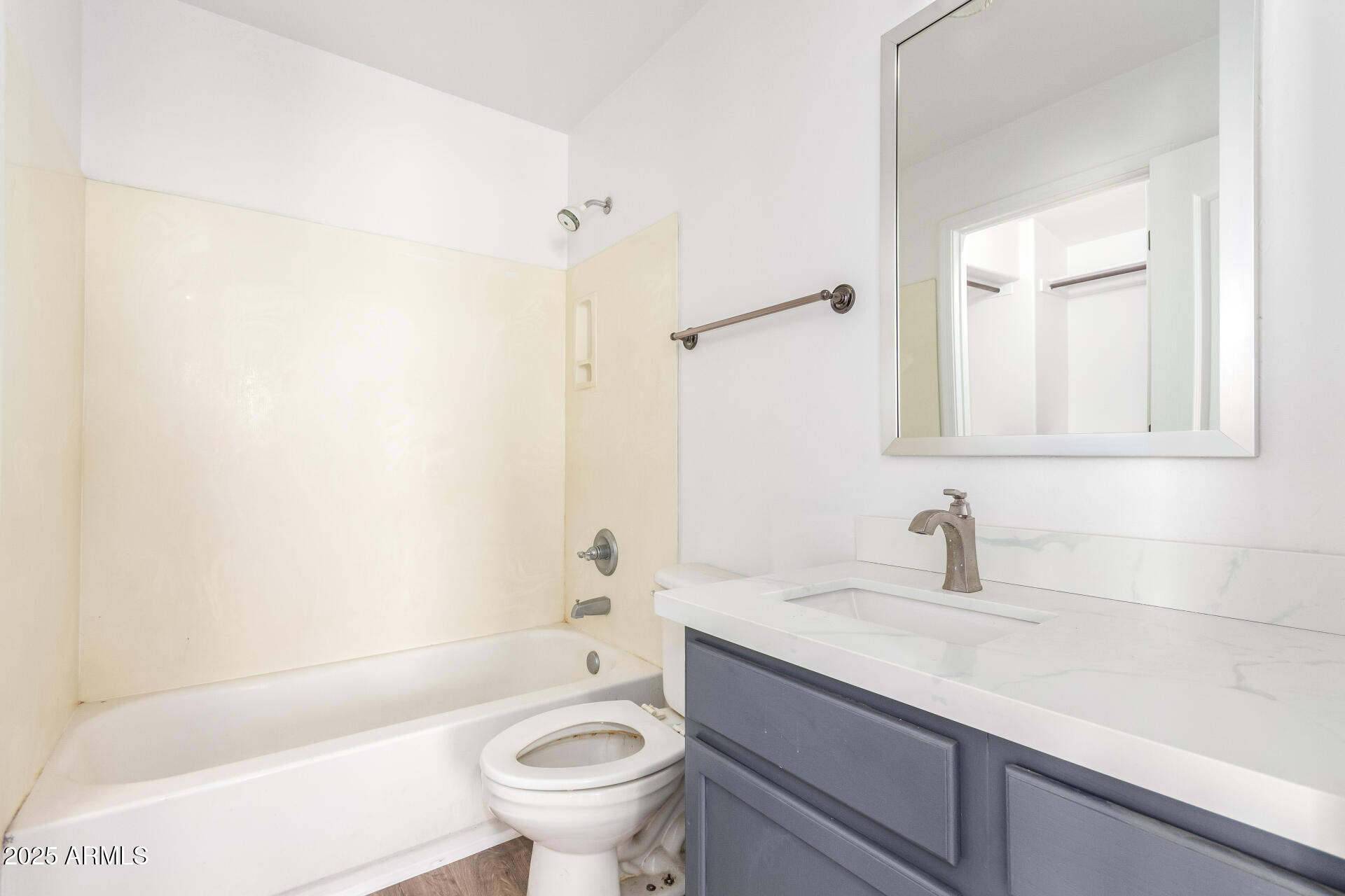 738 South Beck Avenue Tempe, AZ 85281 - Photo 20 of 31 a bathroom with a sink a toilet and shower