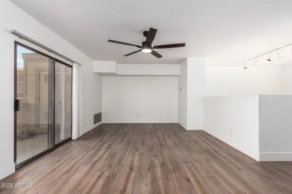 wooden floor in an empty room