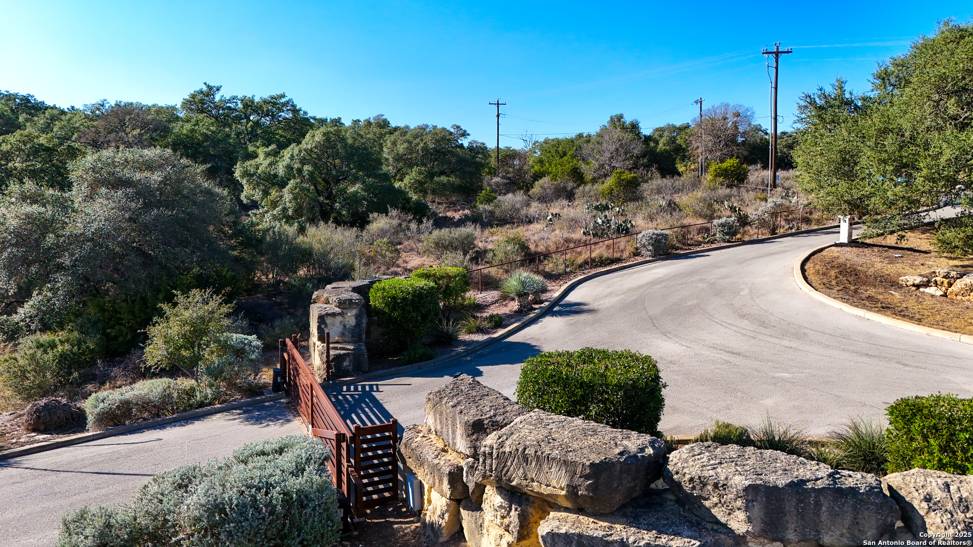 3010 Campestres Spring Branch, TX 78070 - Photo 19 of 30 a view of a backyard with plants and outdoor seating