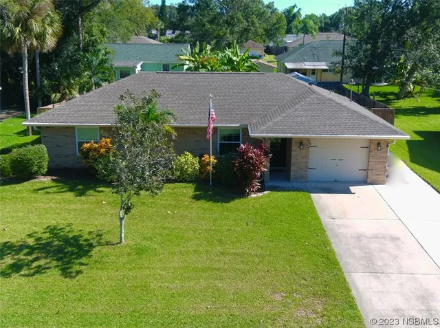 a aerial view of a house