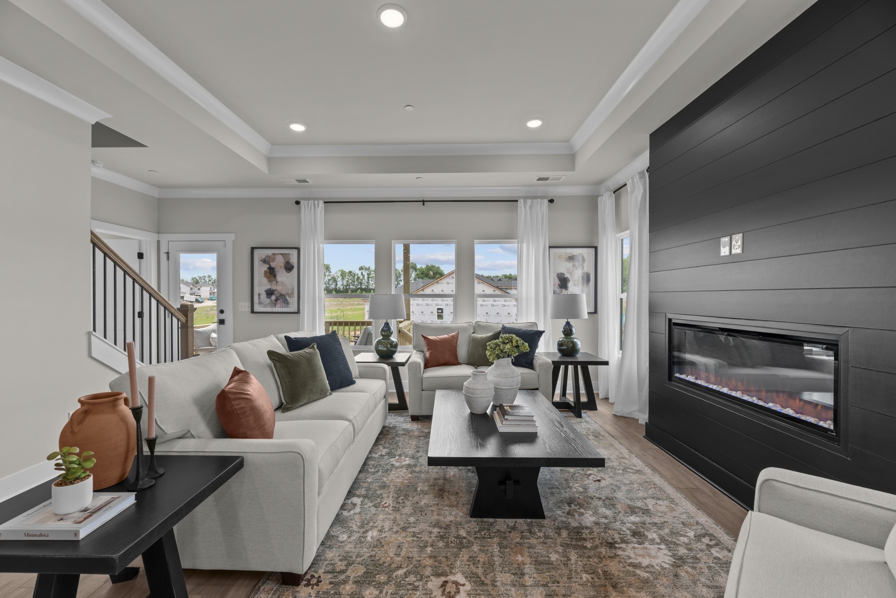 304 Strong Street Columbia, TN 38401 - Photo 26 of 49 a living room with furniture and a fireplace