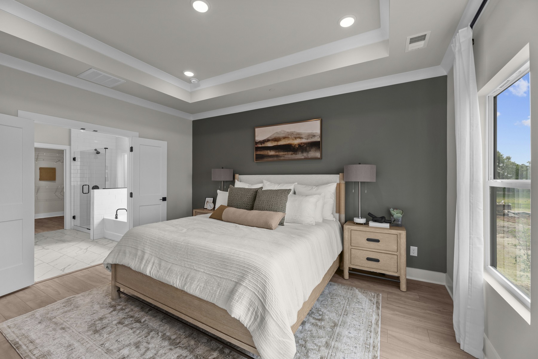 304 Strong Street Columbia, TN 38401 - Photo 28 of 49 a spacious bedroom with a bed and a window