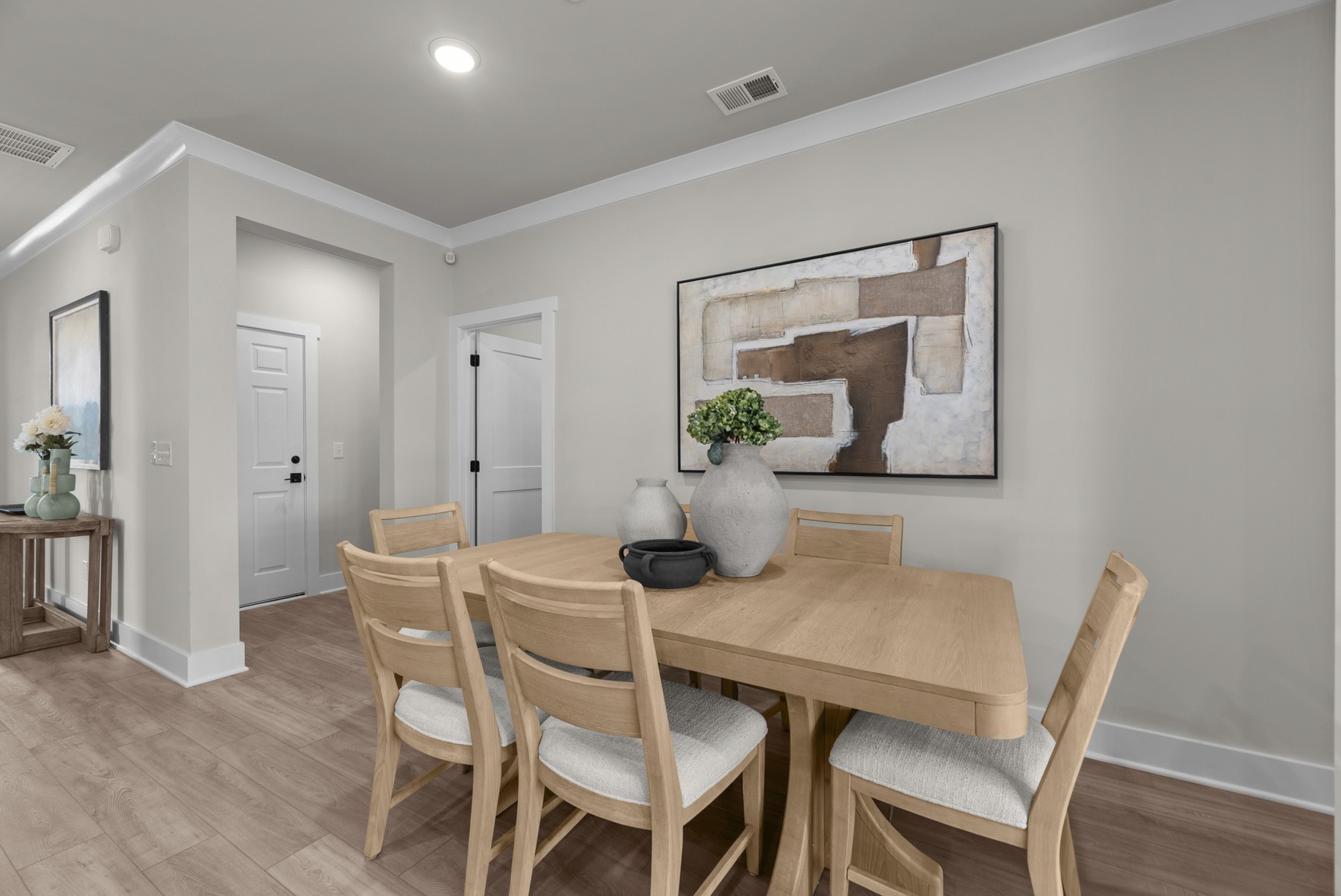 304 Strong Street Columbia, TN 38401 - Photo 36 of 49 a dining room with furniture and a wooden floor