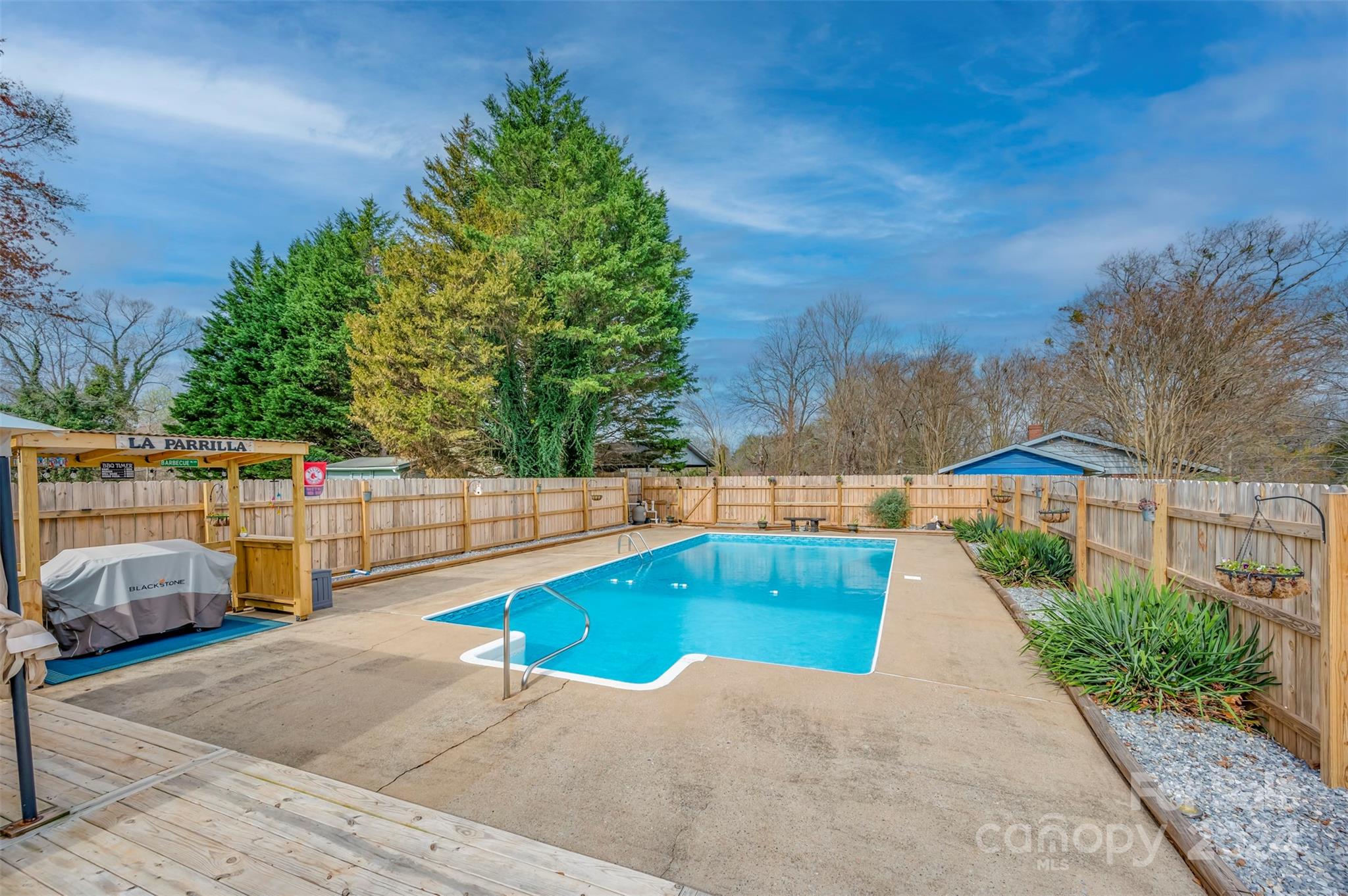 207 Smith Grove Road Forest City, NC 28043 - Photo 25 of 37 a view of yard and swimming pool