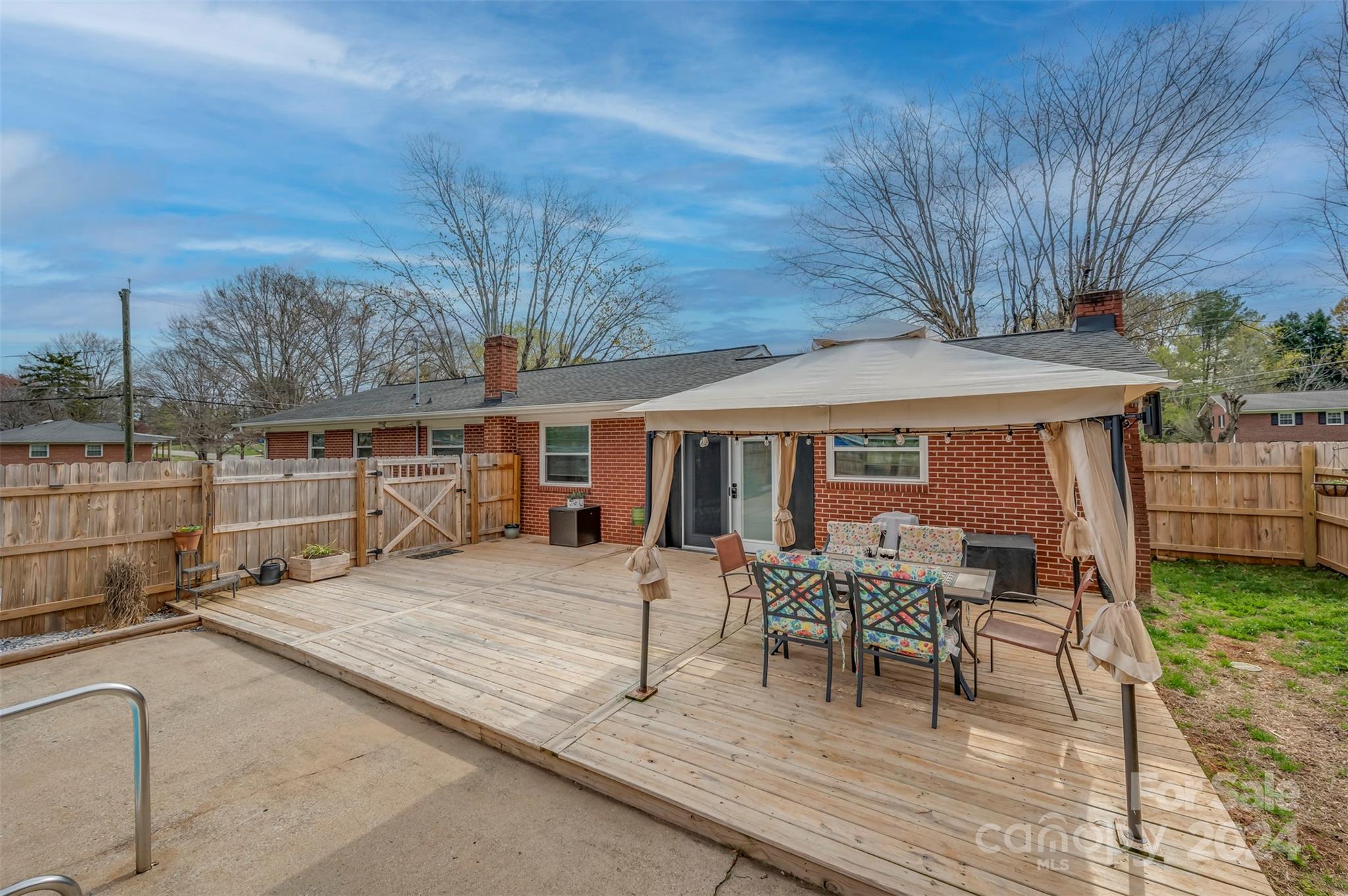 207 Smith Grove Road Forest City, NC 28043 - Photo 29 of 37 a view of a house with backyard and sitting area