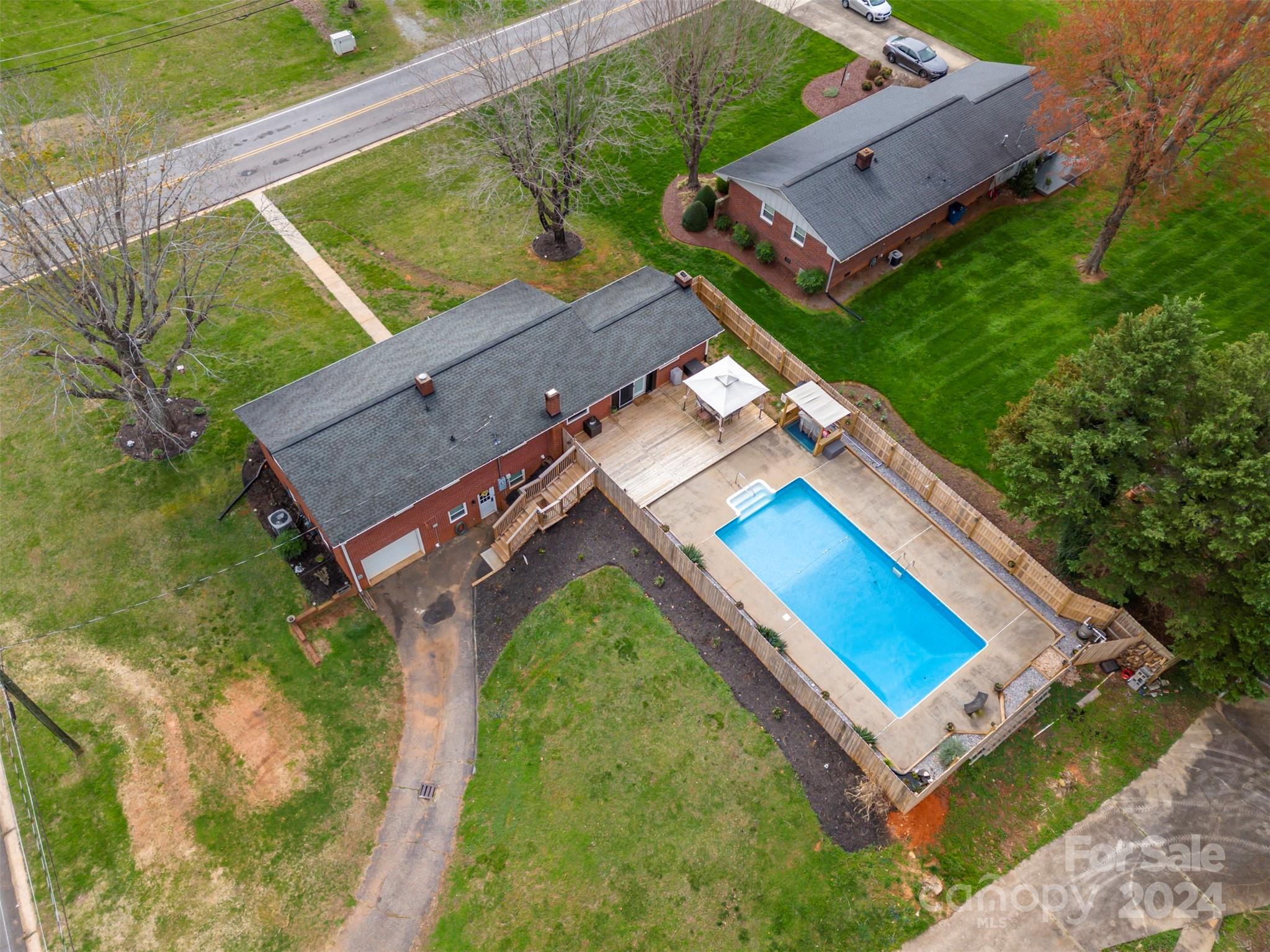 207 Smith Grove Road Forest City, NC 28043 - Photo 35 of 37 an aerial view of a house