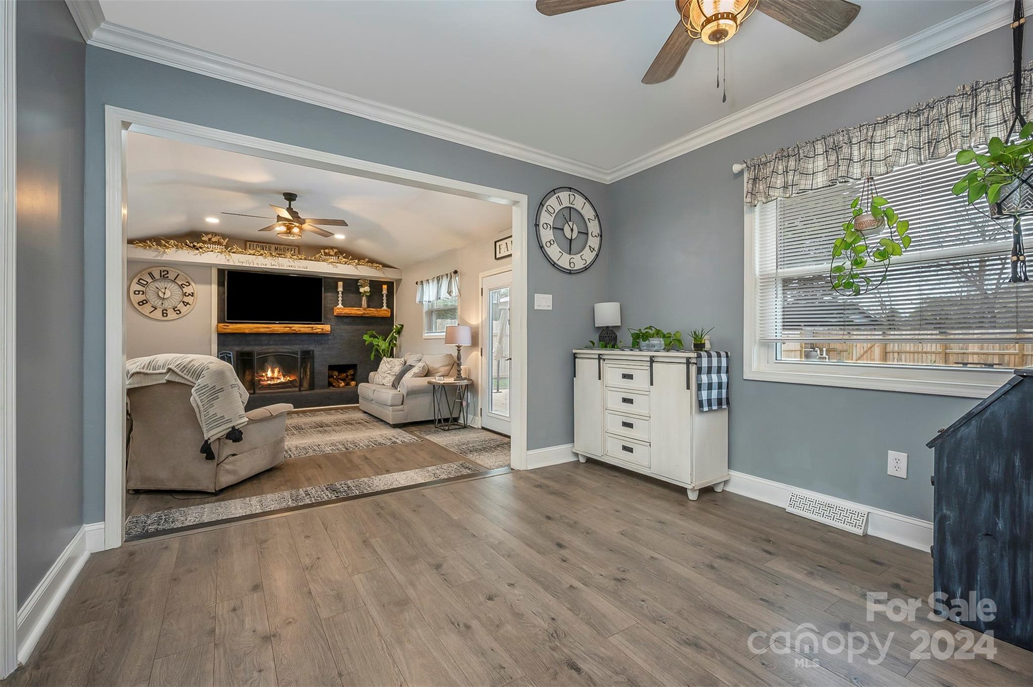 207 Smith Grove Road Forest City, NC 28043 - Photo 7 of 37 a view of living room with furniture and a flat screen tv