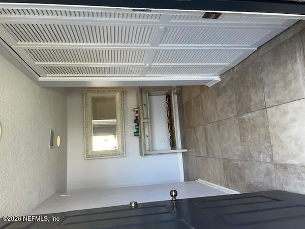 a view of front door