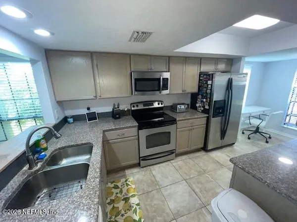 a view of kitchen