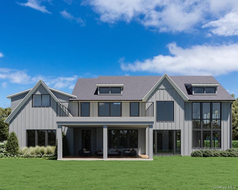 Tbb Dock Row Road East Moriches, NY 11940 - Photo 3 of 7 front view of a house with a yard