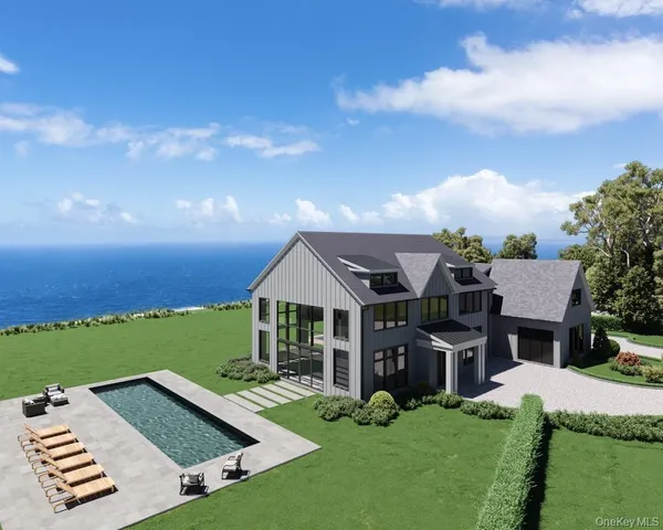 a view of a house with a garden