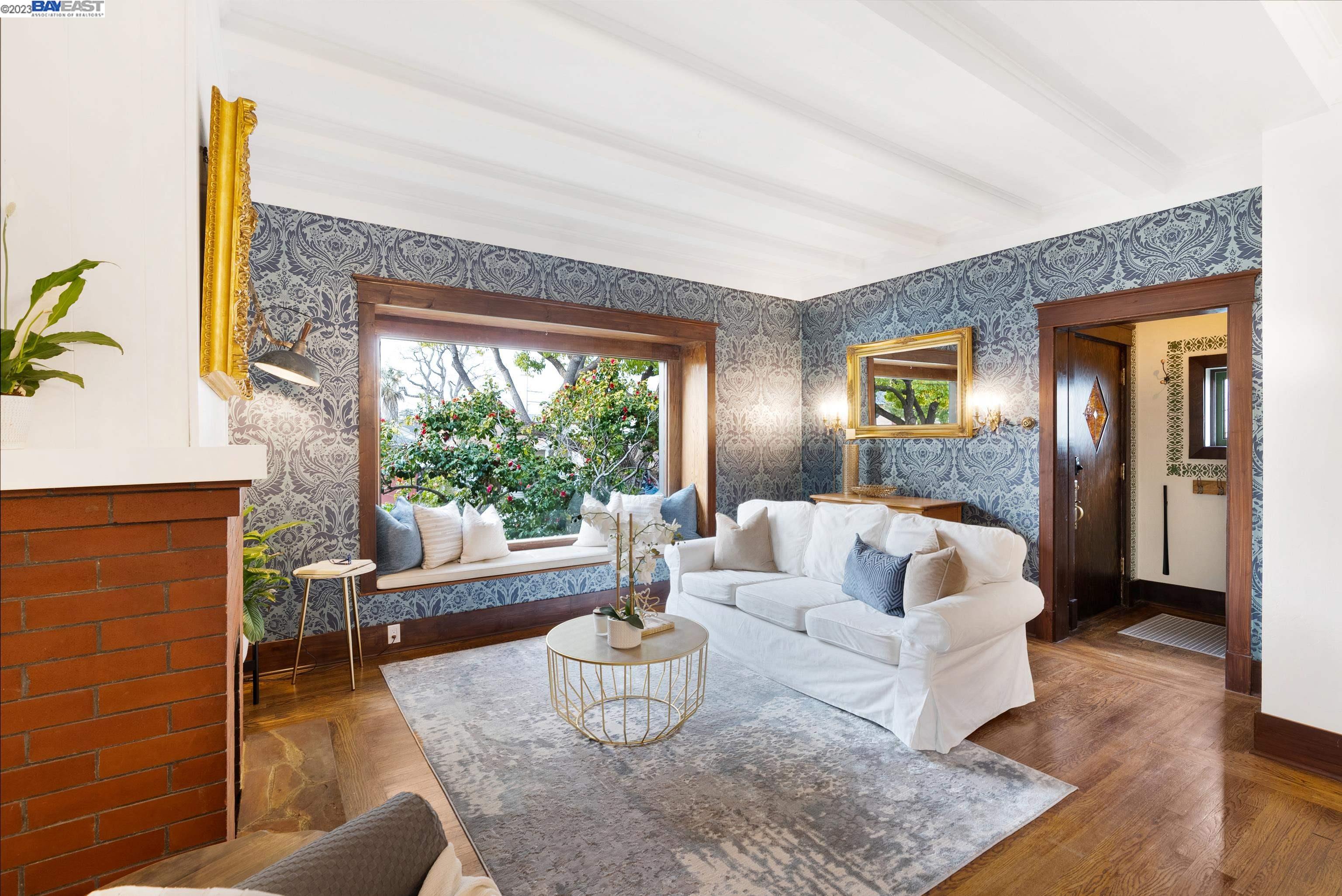 Undisclosed Address Alameda, CA 94501 - Photo 2 of 50 a living room with furniture and a large window