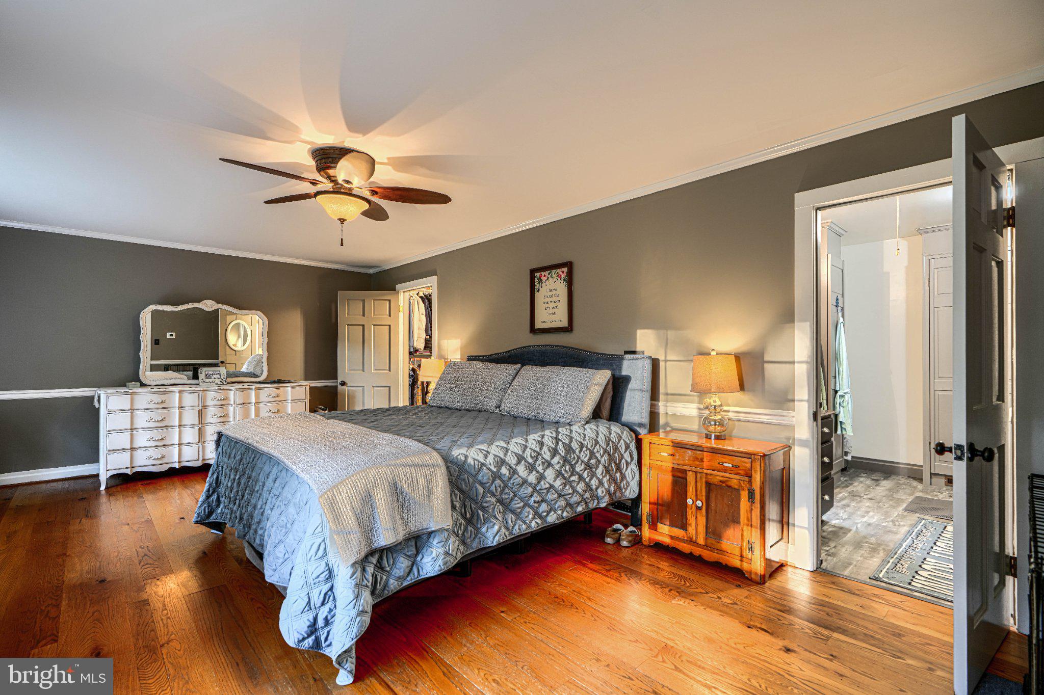 5947 Appletown Road Boonsboro, MD 21713 - Photo 32 of 114 Spacious bedroom with warm ambiance.