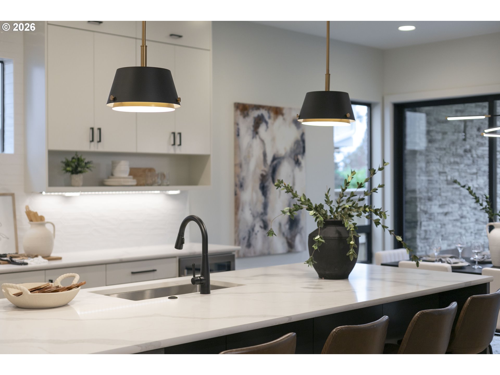 4977 Summit Street West Linn, OR 97068 - Photo 11 of 43 a kitchen with a sink and a potted plant