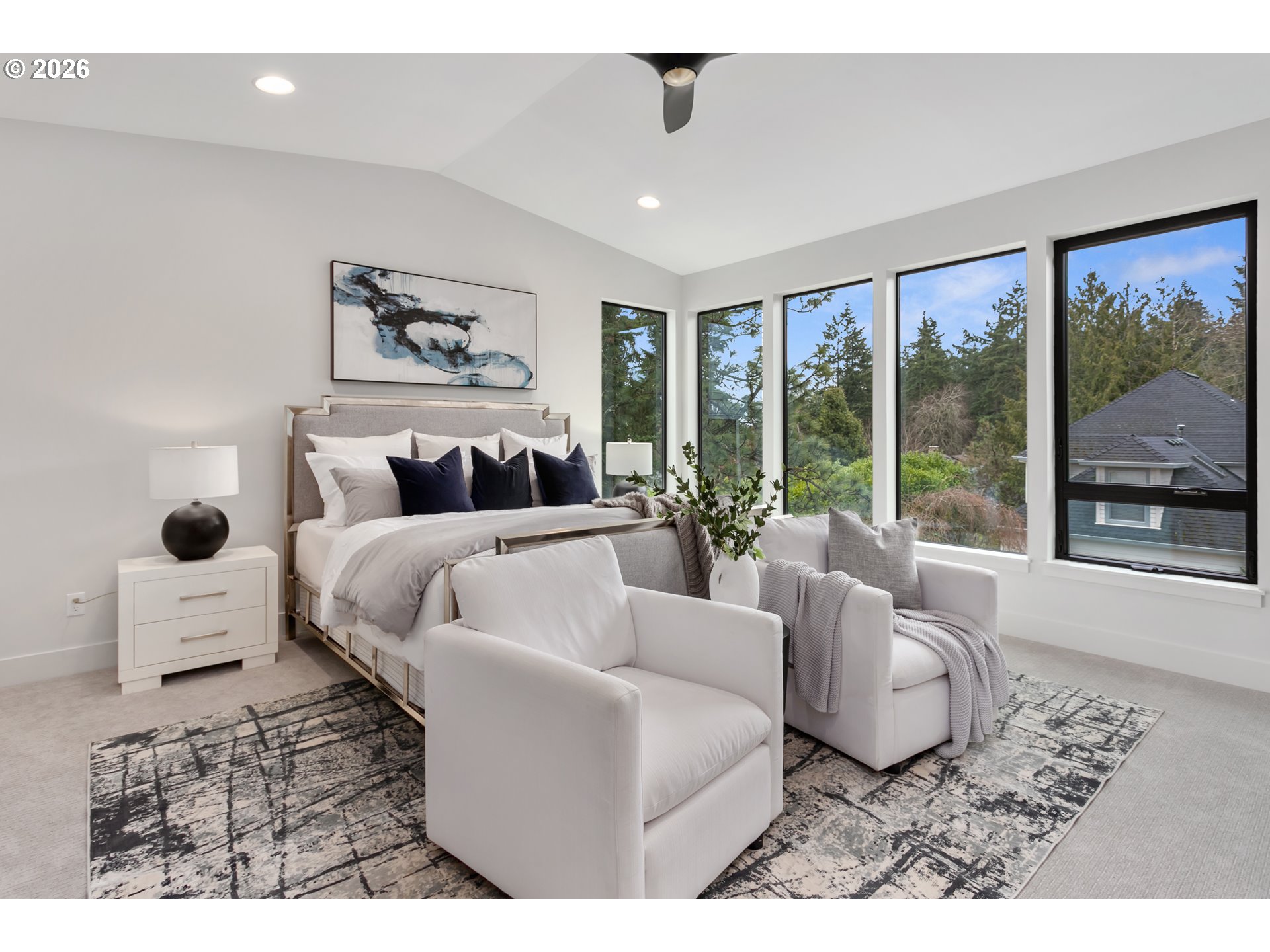 4977 Summit Street West Linn, OR 97068 - Photo 21 of 43 a living room with furniture and large windows