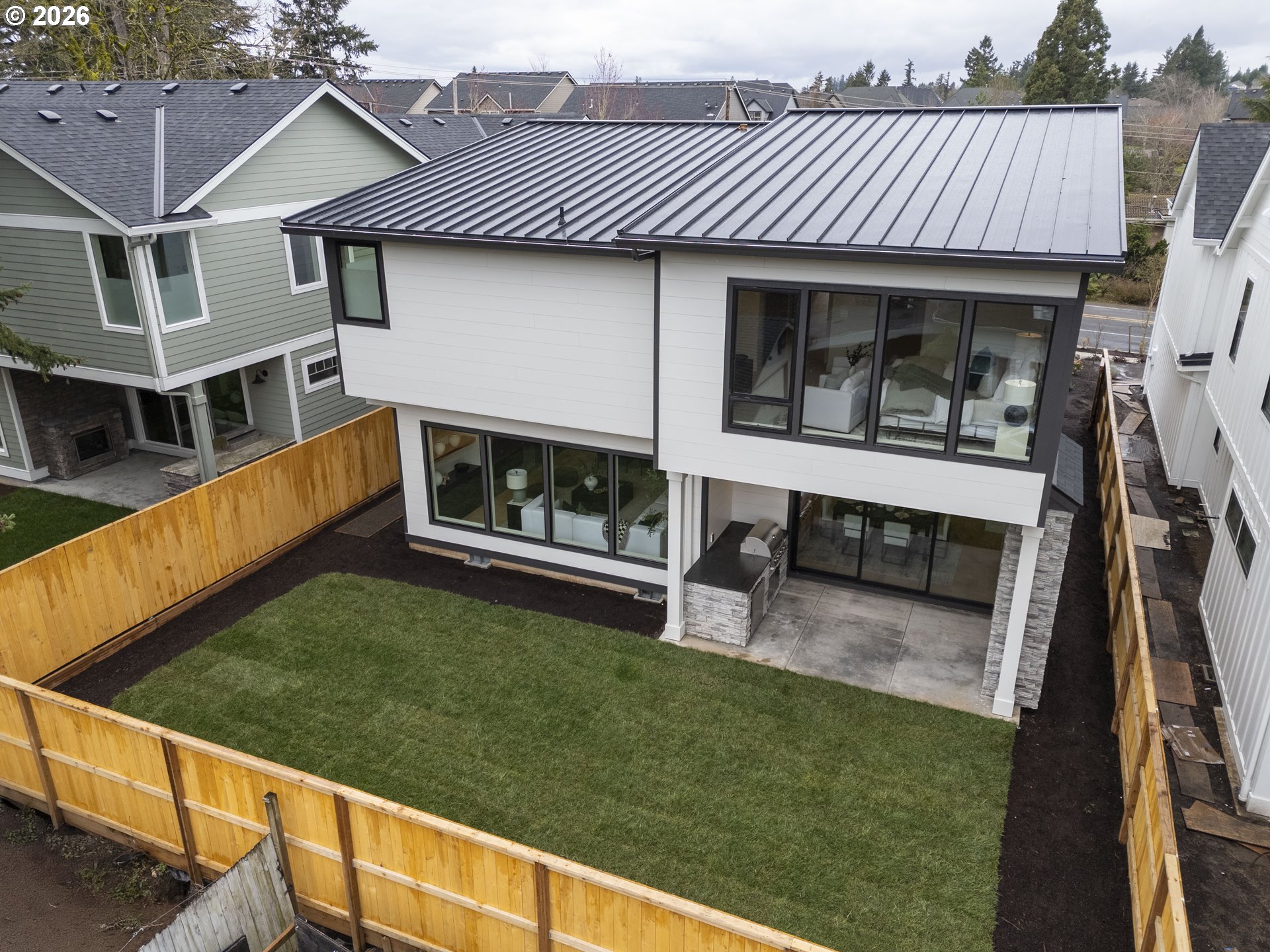 4977 Summit Street West Linn, OR 97068 - Photo 36 of 43 a view of a house with backyard and porch