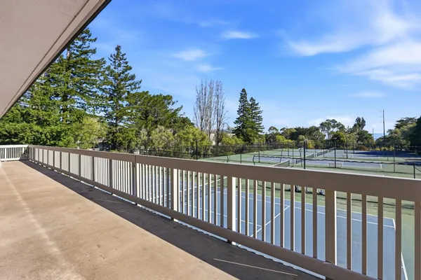 a view of city and mountain