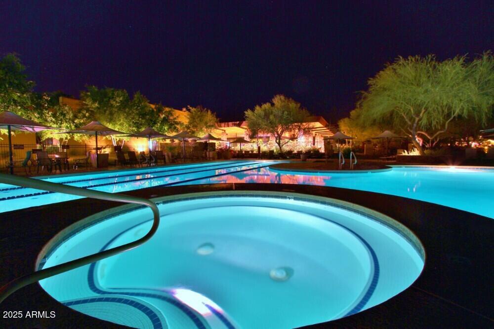 3935 East Rough Rider Road, Unit 1368 Phoenix, AZ 85050 - Photo 28 of 34 Aviano Hot Tub Pool