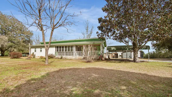 a view of a front door of the house
