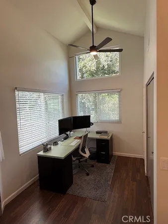 a room with furniture and window