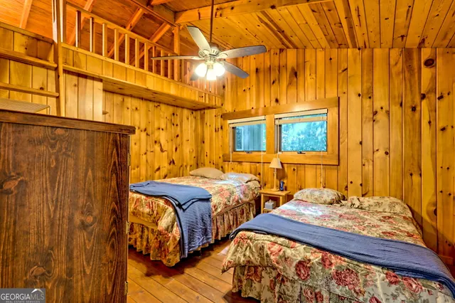 a view of a house with a wooden door