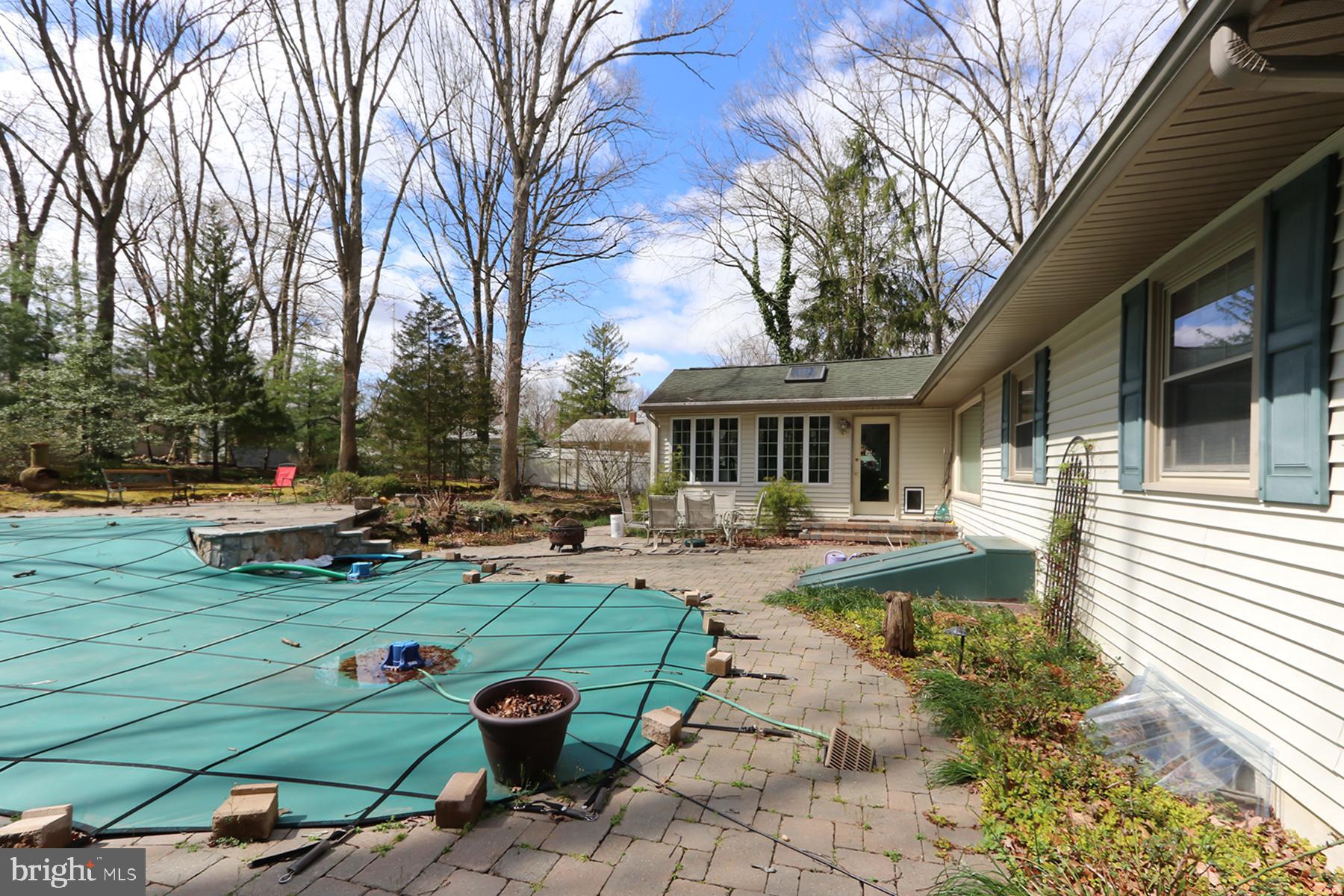 765 Magnolia Road Vineland, NJ 08360 - Photo 33 of 42 In ground pool and spa with pavers surrounding